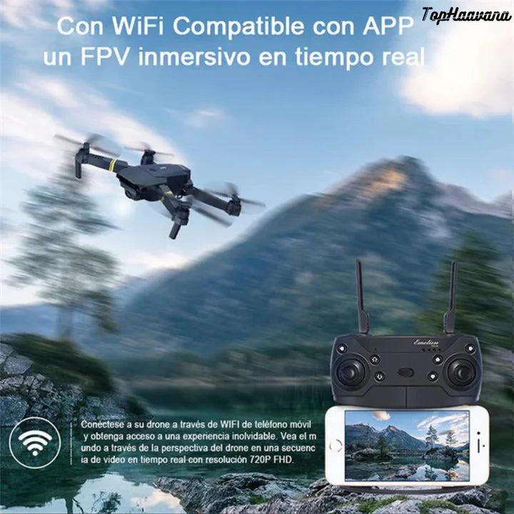 Combo Grabación: Dron Doble Camara 4k DroneXplorer™ + GOPRO HERO 3 GRATIS 🎁